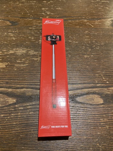 Budweiser selfie stick - selfie,
